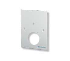 Painted stainless steel cover panel | flow-meter™