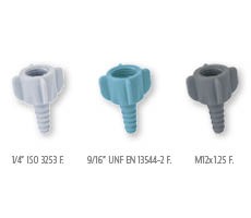 Polypropylene hose connector | flow-meter™