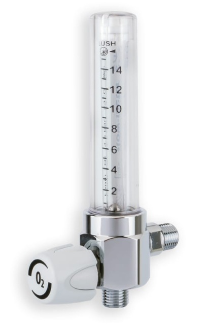 Rs Corpo in ottone cromato. Versione singola. | flow-meter™