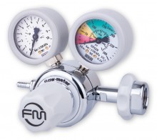 FM Pressure regulator with double gauge | flow-meter™