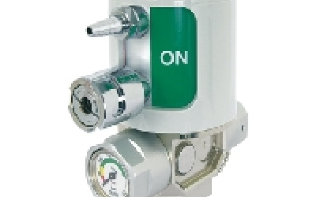 PRESSURE REGULATOR INTEGRATED WITH CYLINDER VALVE TYPE MERCURY® | flow-meter™